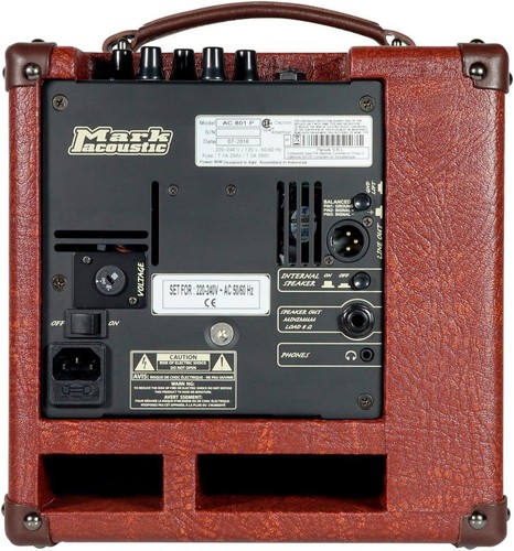 DV MARK Markacoustic Acoustic Guitar Combo Amplifier AC 801 P DVM-AC801P - Picture 2 of 4
