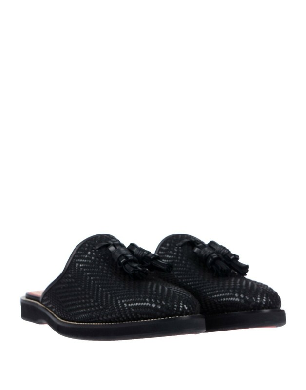 100% AUTH NEW MEN CHRISTIAN LOUBOUTIN YOUSSEFO TASSEL MULE LOAFERS EU 41/US 8