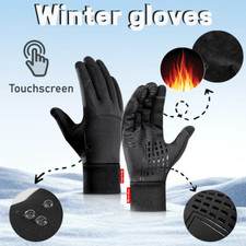 1 Pair Winter Sport Gloves with Touch Screen Warmer Windproof for Cold Weather
