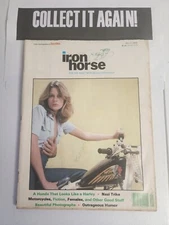 Magazine Iron Horse 1979 01 January  vol. 1 No. 01 rough cover 1st issue
