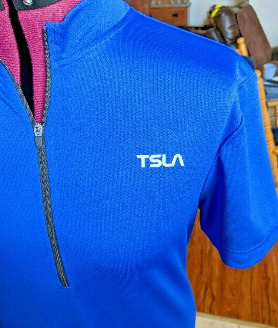 New Tesla Sports Performance Gear Hyper Dry Workout 1 2 Zip
