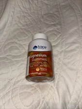 Trace Minerals Magnesium Gummies Tangerine 120 Gummy Exp 03/26 New FREE SHIPPING