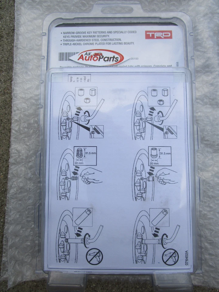 FITS: 95 - 04 TOYOTA TACOMA TRD ALL 4 WHEEL 12 MM LUG NUT SET OEM BRAND NEW - Image 2 of 2