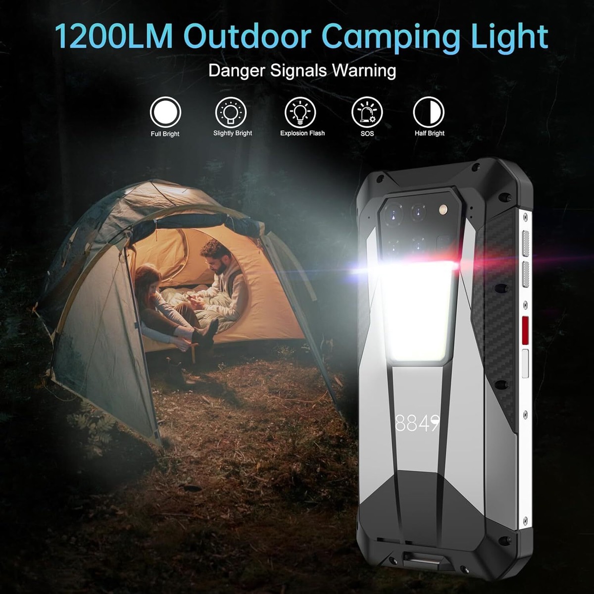Unihertz Tank 3 Smartphone 5G 512GB Phones (Support T-Mobile