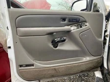 GMC Yukon XL 1500 6.0L Front LH Driver Leather Door Trim Panel 2003 2004