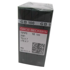 Groz-Beckert TQX7,175X7 Industrial Button Sewing Machine Needles FOR JUKI SINGER