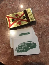 pinochle playing cards Remembrance Redi-slip FINISH GROWER OF MARION BLUE SOD