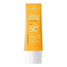 DOT KEY Vitamin C E Super Bright Sunscreen Spf 50 Blue Light Protect 80 gm.
