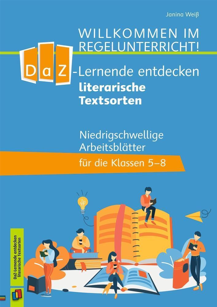 Thumbnail - Daz-lerner Entdecken Literarische Textsorten | Janina Weiß | Deutsch |