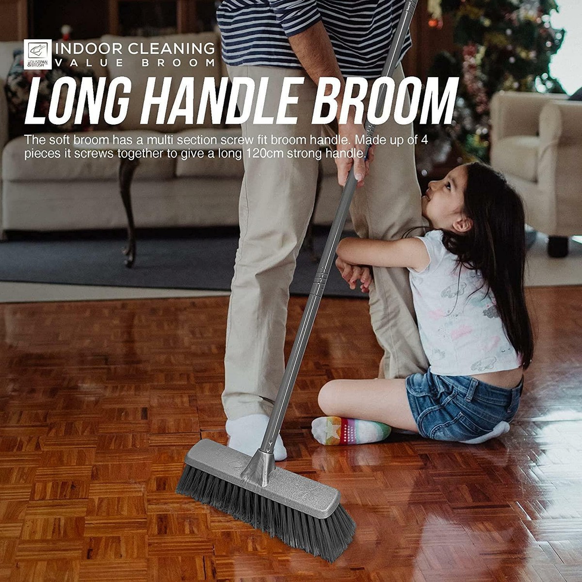 Soft Broom Mop \u0026 Broom Accessories Soft Broom For Indoor Floors – Gentle  Sweeping Brush With Handle For Kitchen \u0026 Hard Surfaces Fuller Brush Carpet  \u0026 Floor Sweepers, image size:1200x1200
