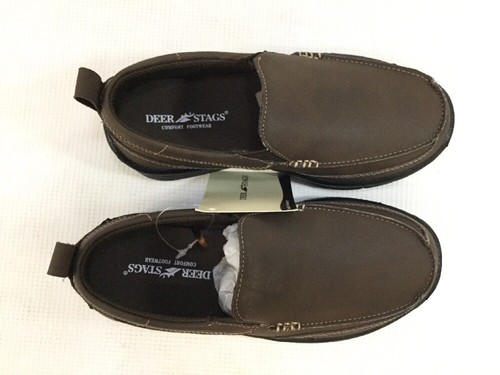 Deer Stags Zesty Brown Boy’s Slip On Casual Loafer Child Sz 12.5 M - Picture 7 of 11
