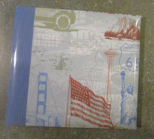 Markings by CR Gibson Travel US Landmarks 8X8 Scrapbook Album w/mats, designed p