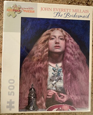  The Bridesmaid  by John Everett Millais 500 Piece Pomegranate Jigsaw Puzzle