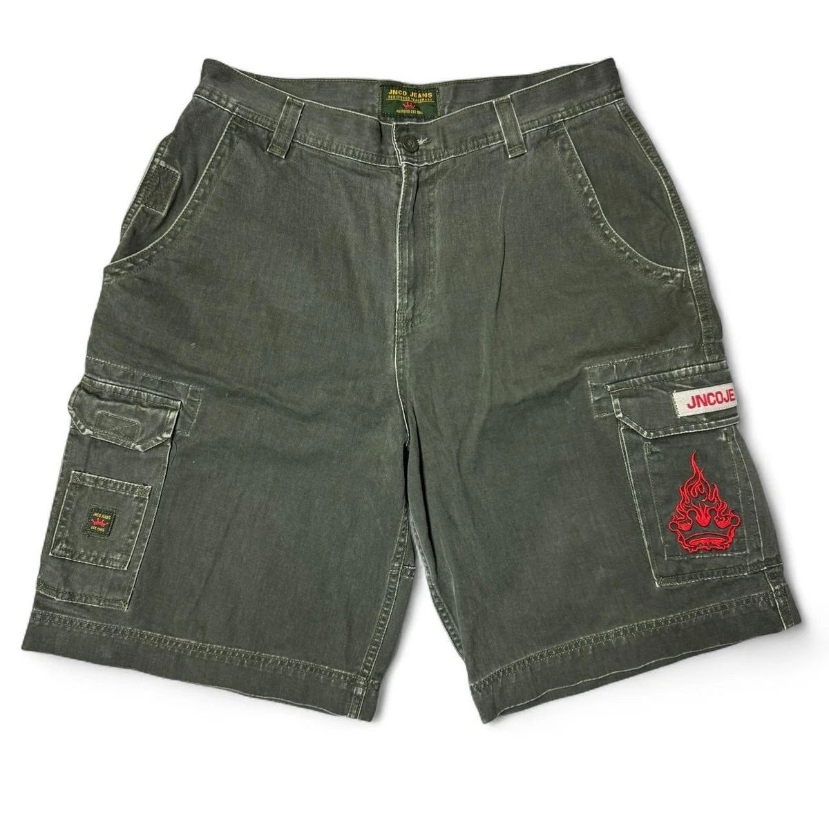 JNCO Green Shorts for Men for sale | eBay