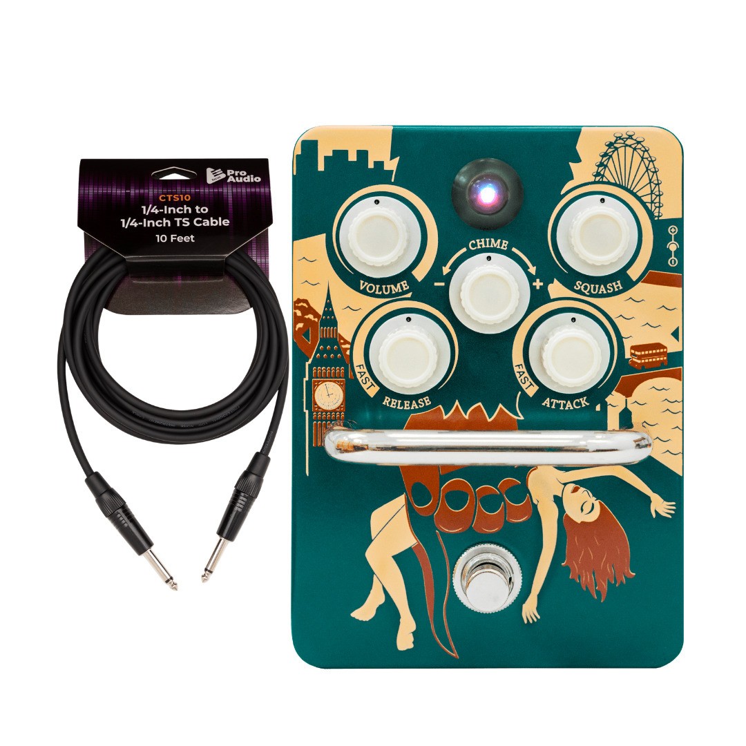 Оранжевые усилители Kongpressor Оптический компрессор класса A Аналоговый Комплект педалей TONE 28790₽