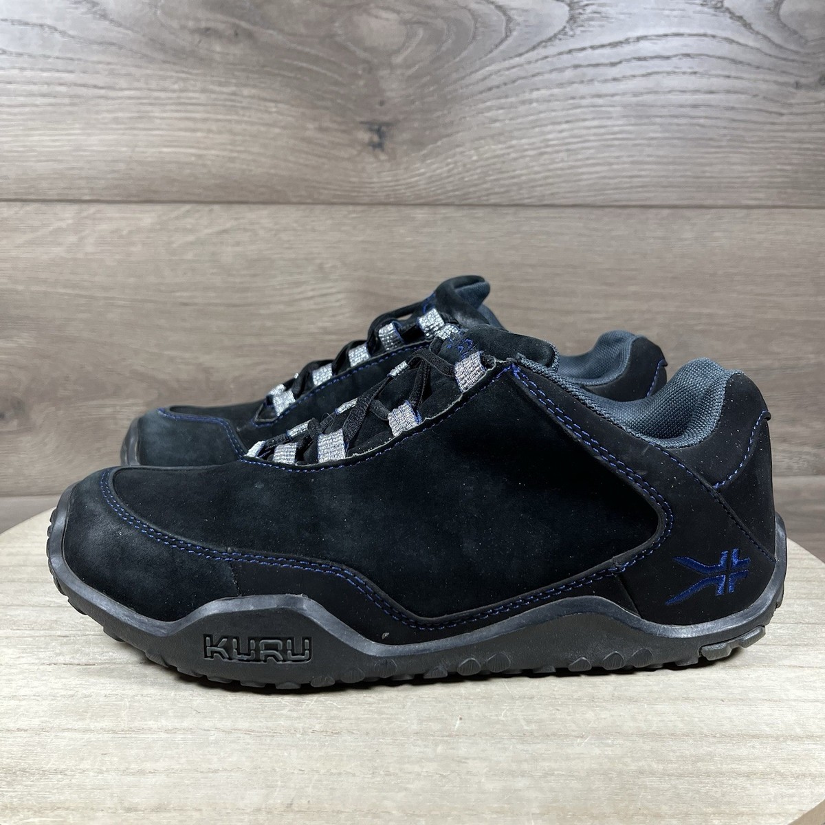 KURU Chicane Trail Hiking Shoes Men Size 10.5 Black Gray Comfort Low Sneakers Kuru Chicane Gray Trail Running Hiking Shoes Men main image 4