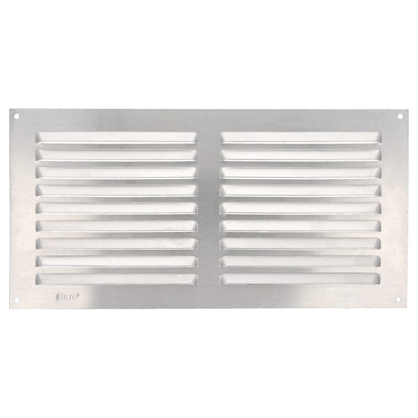 Amig Rechteckiges Aluminium LüFtungsgitter 150X300Mm Silber FüR KüChe/Badezimmer-image