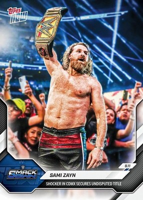 *PRE SALE* Sami Zayn - 2026 WWE Topps NOW  - Card 96