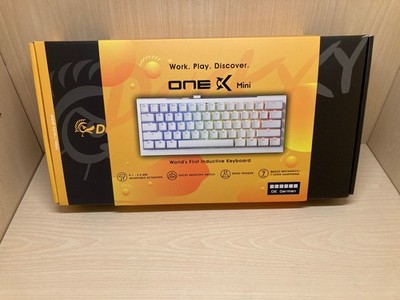 Ducky One X Mini 60% DE/QWERTZ,WHITE,RGB,HOT SWAP,PBT,Gaming Funk Tastatur ''NEU''