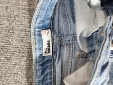 Epic Threads Girls Size 5 Light Wash Distressed Frayed Denim Shorts