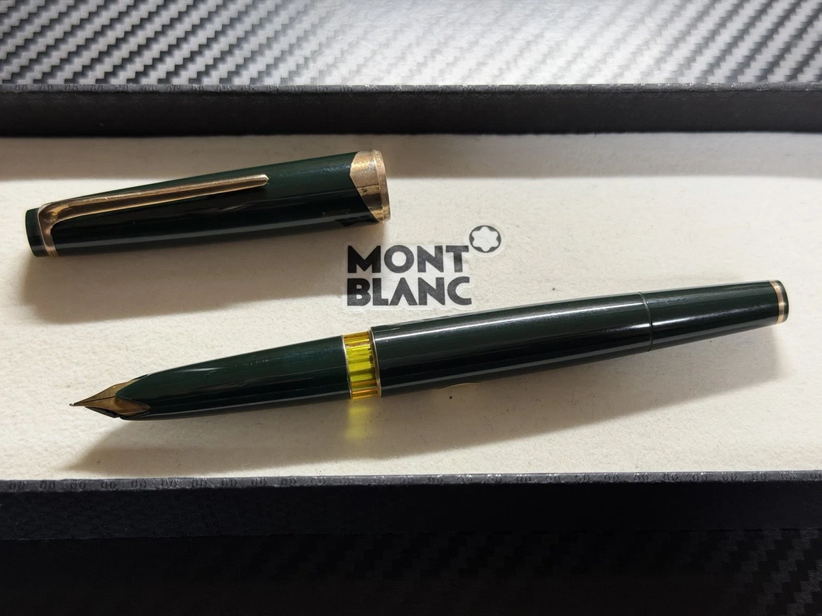 【美品】モンブラン万年筆 No12 1960s ペン先18c 750 ボルドー 60s モンブラン No 22 ボルドー MONTBLANC No 22 （極細字） 14K