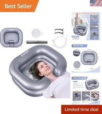 Portable Inflatable Shampoo Basin - Modern Hair Washing Solution for Bedridden