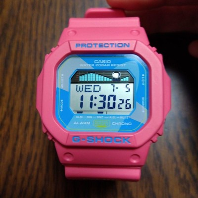 CASIO GSHOCK GLX5600VH Pink G LIDE Moon Tide Graph Digital Watch