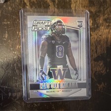 Panini Prizm 2015 Hau'oli Kikaha Rookie Washington Huskies Football Card #190. rookie card picture