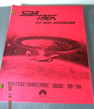 STAR TREK  The Next Generation  Writers'/ Directors' Guide  89-90 Roddenberry