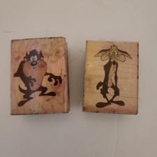 Vintage Rubber Stampede Looney Tunes Stamps set of 2