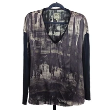 Go by Gosilk ICONIC tee vee top Size Medium