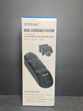 YCCTEAM *Dual Charging Station* Compatible With PS4 Controller