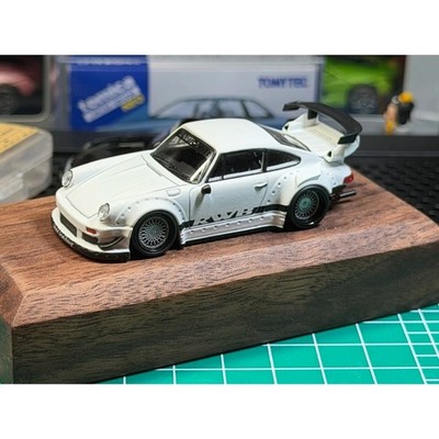 MODEL MODEL RWB 930 MATT WHITE 1/64 DIECAST CAR BY MM64-RWB930-004 Free Shipping