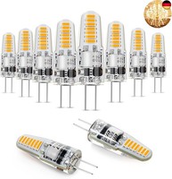 I-SHUNFA G4 Led Lampen 1.2W,AC/DC 12V,Warmweiß Led GlüHbirne 3000K,Ersetzt 15W H