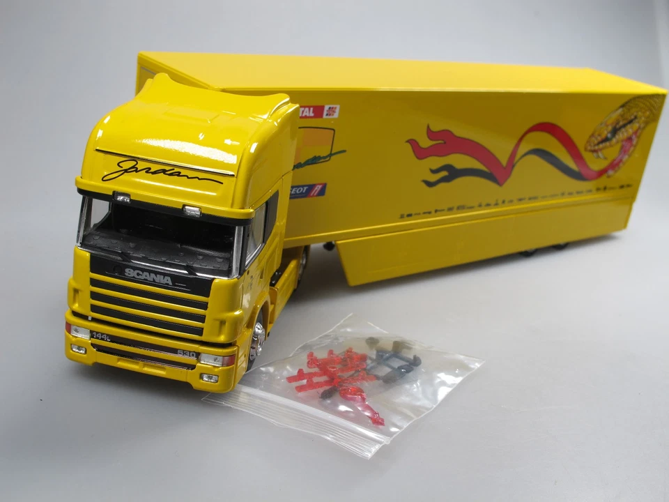 Eligor 11162 Scania 144L 530 F1 Renntransporter Race Truck Jordan 1:43 - Bild 3 von 4