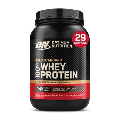 Optimum Nutrition Gold Standard 100% Whey Protein Powder, Double Rich Chocolate