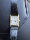 Vintage Seiko Men's Tank 6430-5339 Quartz Roman Classic Dress Watch 27mm RARE!!!