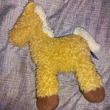 Jellycat  retired Caffuffle Palomino Pony Small Plush Soft Toy Beige Brown 