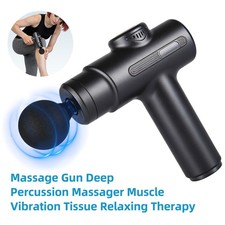 Portable Percussion Massage Gun for Deep Tissue Muscle Recovery Back Pain Relief