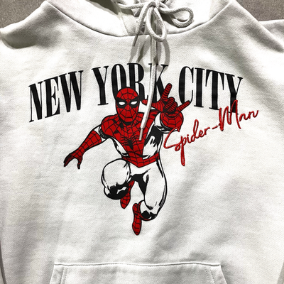Marvel Spider-Man New York City Hoodie Medium/Large Pullover