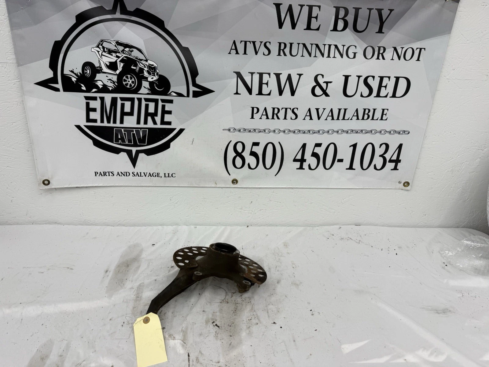 OEM 2017 Yamaha Viking 700 Right Front Knuckle Spindle