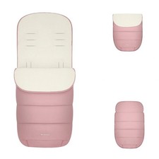 Kikkaboo Fußsack Classic für Kinderwagen Fleece Reißverschluss wasserabweisend