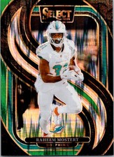 2024 Panini Select #188 Raheem Mostert Black & Green Prizm Shock