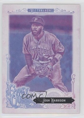 2017 Topps Gypsy Queen Missing Black Plate Josh Harrison #217 4t6