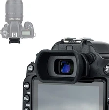 Soft Extended Eyecup Eyepiece Eyeshade for Nikon D7500 D7200 D7100 D7000 D5200