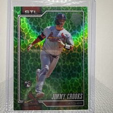 2026 Topps Jimmy Crooks Easter Green Leaf Foil SP St. Louis Cardinals Series 1