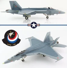 Hobby Master 1/72 HA5124 F/A-18E Super Hornet USN VFC-12 Fighting Omars, Mako