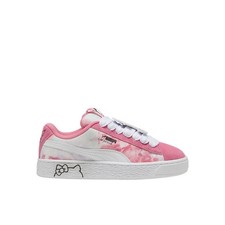 Tenis casuales PUMA X Hello Kitty And Friends gamuza XL con cordones jóvenes niñas rosas