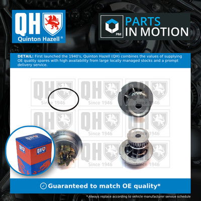Water Pump fits CHEVROLET LACETTI J200 1.8 2005 on LDA Coolant QH 96499089 New