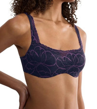 Sujetador con aros Triumph Body Make-Up Illusion Lace Balconette mujer nuevo